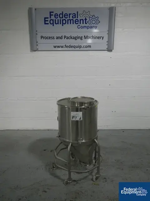 Used Unknown 4 Cu Ft Tote Bin, S/S Bins Ohio US | Federal Equipment Company #125727