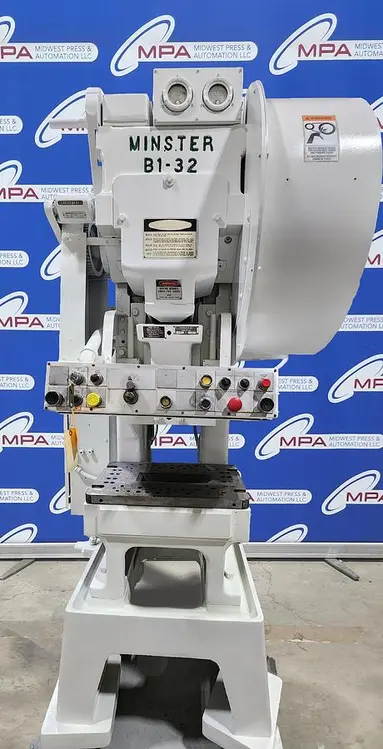 Used MINSTER B1-32 FIXED BASE O.B.I. Presses | Midwest Press and Automation #577392