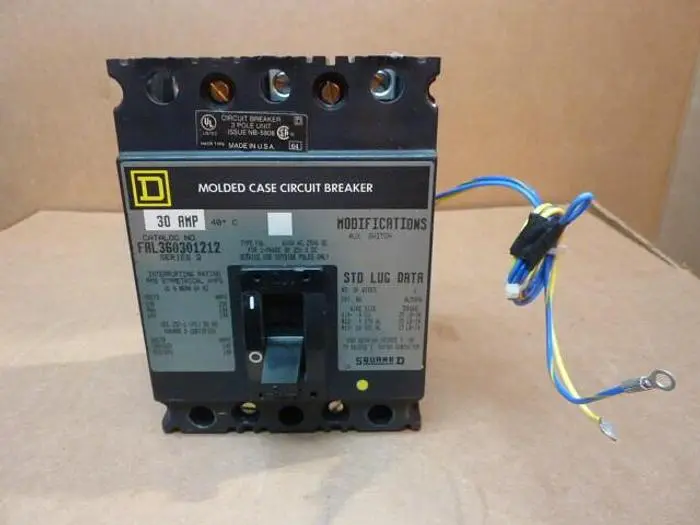 Used SQUARE D FAL360301212 Circuit Breakers Michigan US | Ideal Machinery #574408