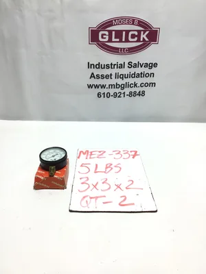 Marsh J4876 Pressure Gauge 2000PSI (lot of 2)