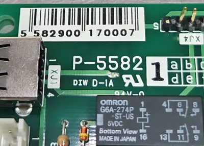 Ishida P-5582 TPC Circuit Board Loc3D11