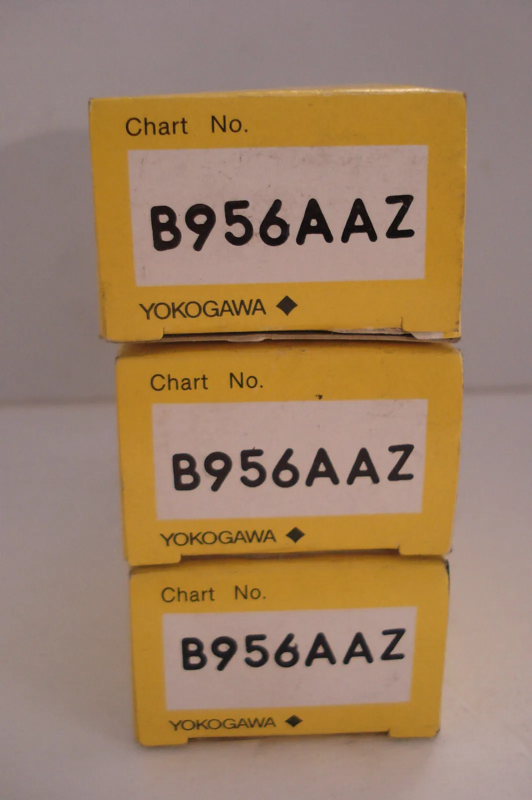 LOT OF 3 YOKOGAWA B956AAZ CHART PAPER
