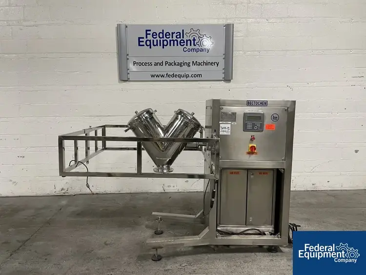 Used Bectochem 1 Cu Ft Bectochem V Blender, S/S Agitators, Blenders, Mixers Ohio US | Federal Equipment Company #126396