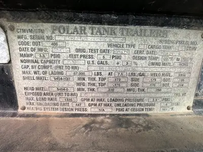 Used 2014 POLAR 406 Tanker Trailers Texas US | MCO Truck & Equipment #1513753