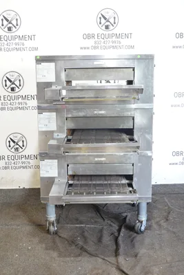 2023 MIDDLEBY MARSHALL CTX ELECTRIC TRIPLE STACK PIZZA CONVEYOR OVEN MODEL DZ33T