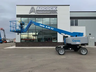 New | in-Stock 2026 GENIE S-45 XC TELESCOPIC BOOM LIFT Telescopic Boom Lifts Alberta CA | Adcock Equipment #1418021