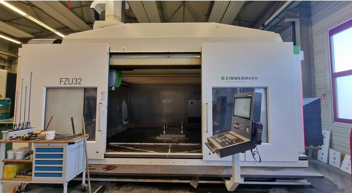 Used 2022 ZIMMERMANN FZU 32 Gantry Machining Centers (incld. Bridge & Double Column) Georgia US | Shub Machinery #81423