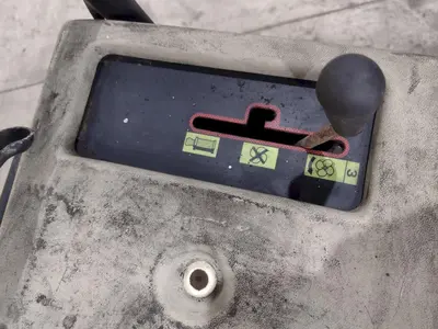 POWERBOSS MODEL #WS35E WALK BEHIND ELECTRIC SWEEPER: STOCK #21655