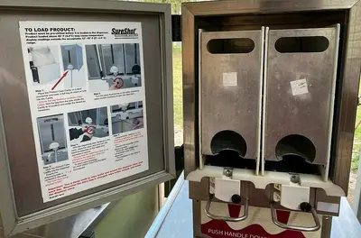 SURE SHOT AC20 REFRIGERATED MILK/CREAM DISPENSER - BAG-N-BOX