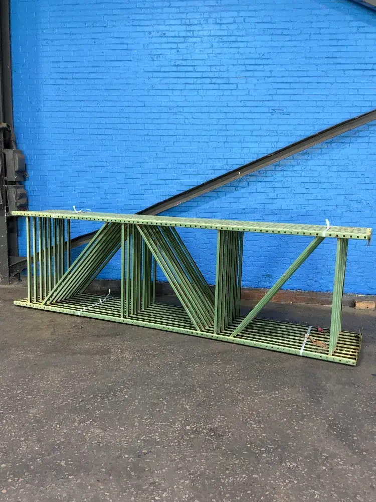 42" X 144" Pallet Racking Uprights  - Tear Drop