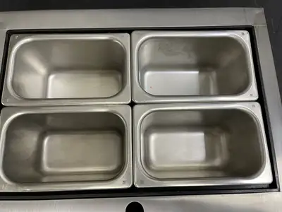 Used BPI Used BPI 4 Pan Stainless Steel Countertop Warmer 120V Steam Tables (Food) Illinois US | Falcon Restaurant Supply #1376417