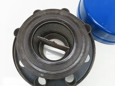 Stoddard Silencer F64-5 Flanged Filter Silencer 5" ANSI 750 CFM