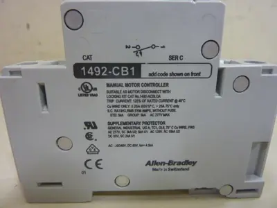 USED ALLEN BRADLEY 1492-CB1/G150 SER C