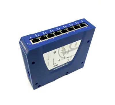 USED HIRSCHMANN DIN-RAIL ETHERNET SWITCH 8-PORT