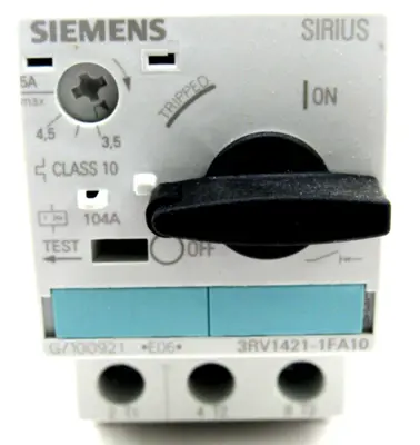 NEW SIEMENS 3RV1421-1FA10 CIRCUIT BREAKER 3RV14211FA10
