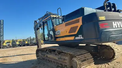 Used 2023 HYUNDAI HX480AL Crawler Excavators South Carolina US | National Equipment Dealers #1422402