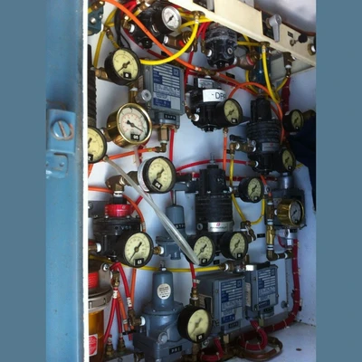 Compressor Start/Stop Control Panel