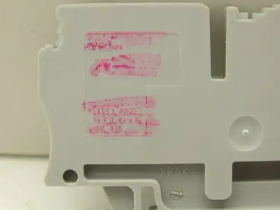 Allen Bradley 1492-L4T Feed-Through Terminal Block Gray 4mm Sq 800V Lot of 43