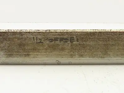 Punch Press Die 23-1/4" Long 90° V Offset 1-7/32" W2-3/4" H 5/8x5/16" V