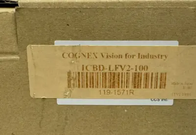 NEW COGNEX ICBD-LFV2-100 BLUE COAXIAL LIGHT 100MM 24V/24W 119-1571R