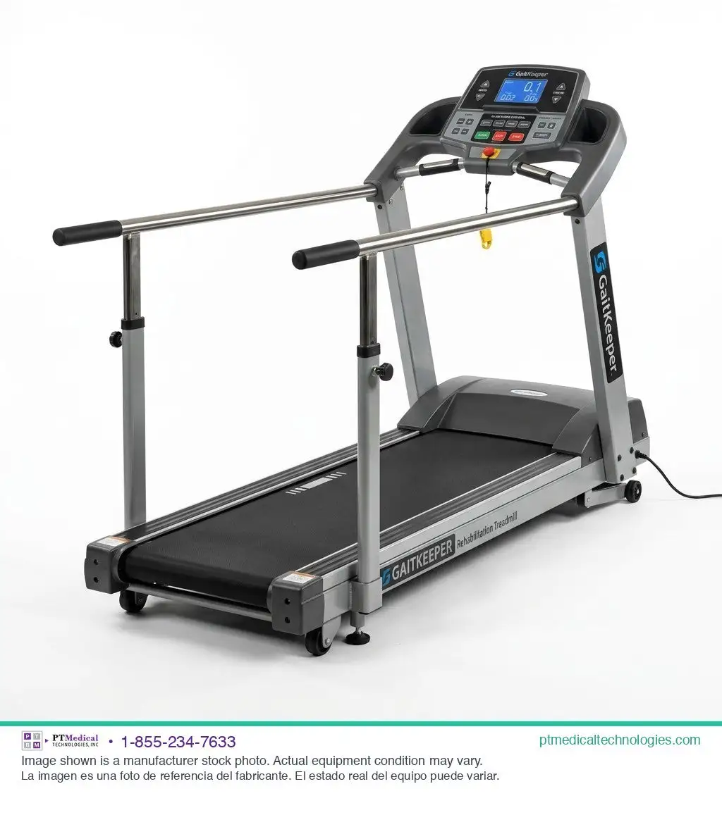 Used GAITKEEPER TREADMILL WORKING 6 MPH MAX Physical Therapy Texas US | PT Medical Technologies #1458482