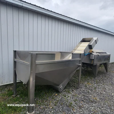 MAGNUSON Potato Washing Peeling line # 7648