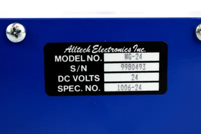 NEW ALLTECH ELECTRONICS INC. WG-24