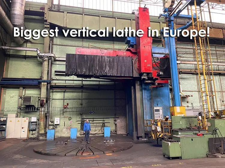 Used SCHIESS 80 DF Ø 9000 X 5547 MM CNC Vertical Boring Mills (incld VTL) BE | Apt International N.V #361772