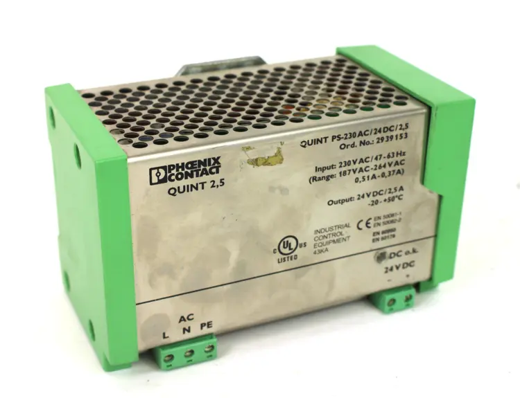 Used PHOENIX CONTACT QUINT 2,5 Power Supplies Kentucky US | Industrial Parts R Us Inc. #356396