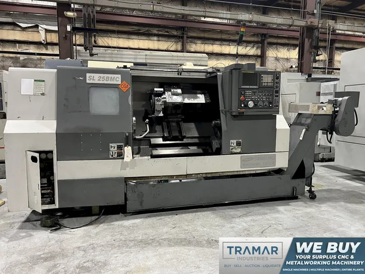Used 2013 SAMSUNG SL25BMC CNC Lathes Michigan US | Tramar Industries #1019305