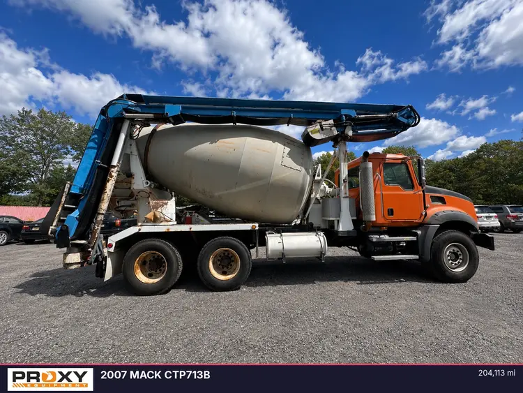 Used 2007 MACK CTP713B Concrete Mixer Trucks New Jersey US | Proxy Equipment #1388797