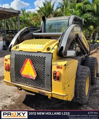 Used 2012 NEW HOLLAND L223 Skid Steer Loaders Florida US | Proxy Equipment #1377825