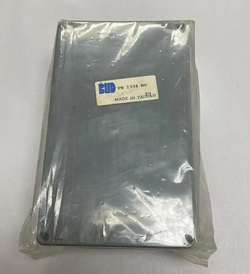 Used BUD INDUSTRIES PN-1334-DG Miscellaneous Equipment (Electrical & Power) | Surplus Asset Holdings #1190327