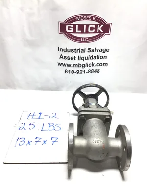 Powell 2456FM0TXXX Gate Valve 1-1/2″IN CF8M 150 WOG 275