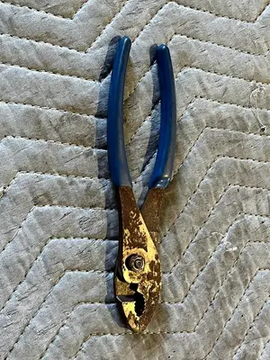 "Blue Point Tools 8"" Soft Grip Slip Joint Pliers BDG48CP | Single Item | Size: 8in | 1 Piece"