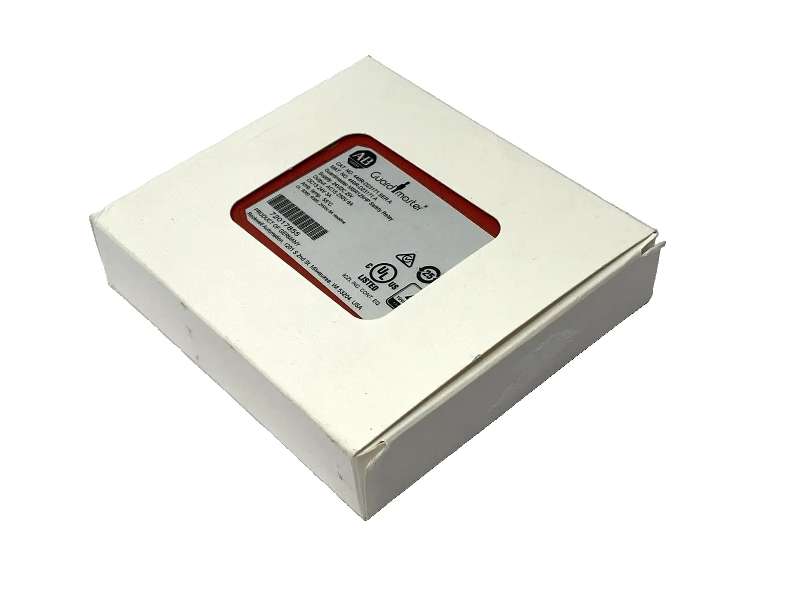 NEW ALLEN-BRADLEY SER. A GUARDMASTER SAFETY RELAY 24VDC
