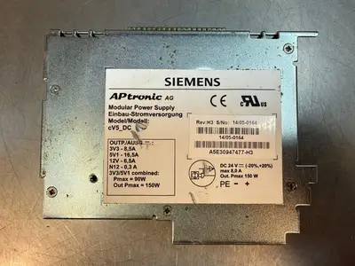 Siemens APtronic Power Supply A5E30947477-H3 Cv5_Dc (2.5.5)