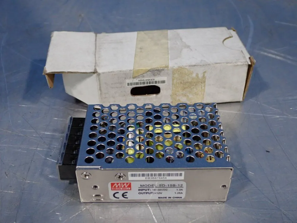 New | in-Stock MEANWELL SD15B12 Power Converters - Battery Chargers Ohio US | HGR 24 #751939