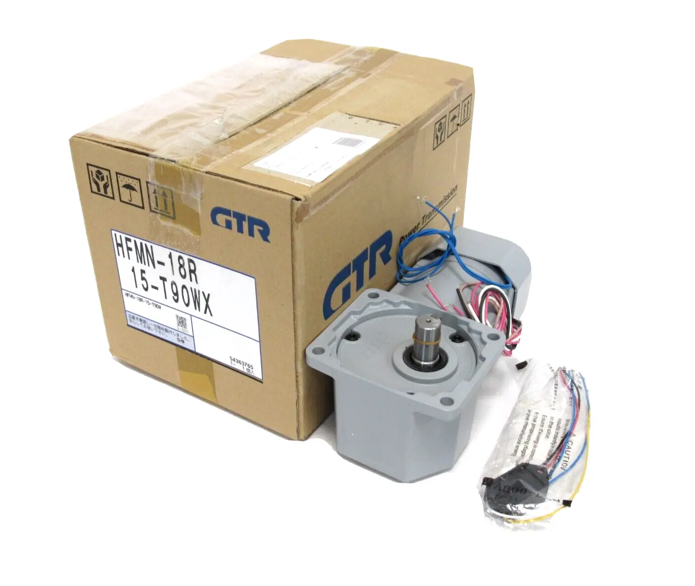NEW NISSEI GTR HFMN-18R-15-T90WX GEARMOTOR 380-400-440V 15:1 HFMN18R15T90WX