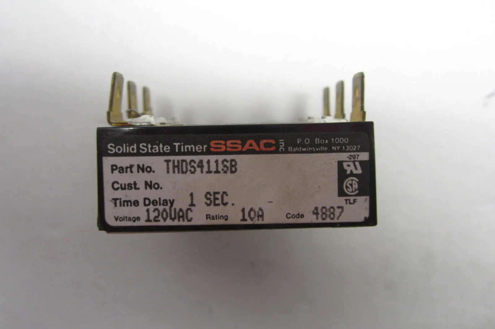 NEW SSAC THDS411SB SOLID STATE TIMER