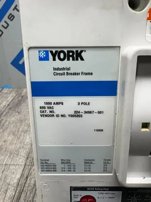YORK 224-34967-001 Electrical/PLC/Automation | ESS Industrial Equipment Sales (8)