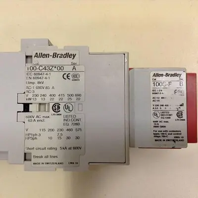 USED ALLEN BRADLEY 100S-C43DJ14C SER A