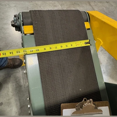 10in Wide x 71in Long Inclined Conveyor
