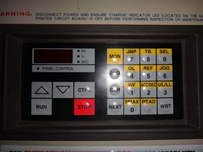 Toshiba Tosvert 130 G2+, 10 HP Variable Speed Drive