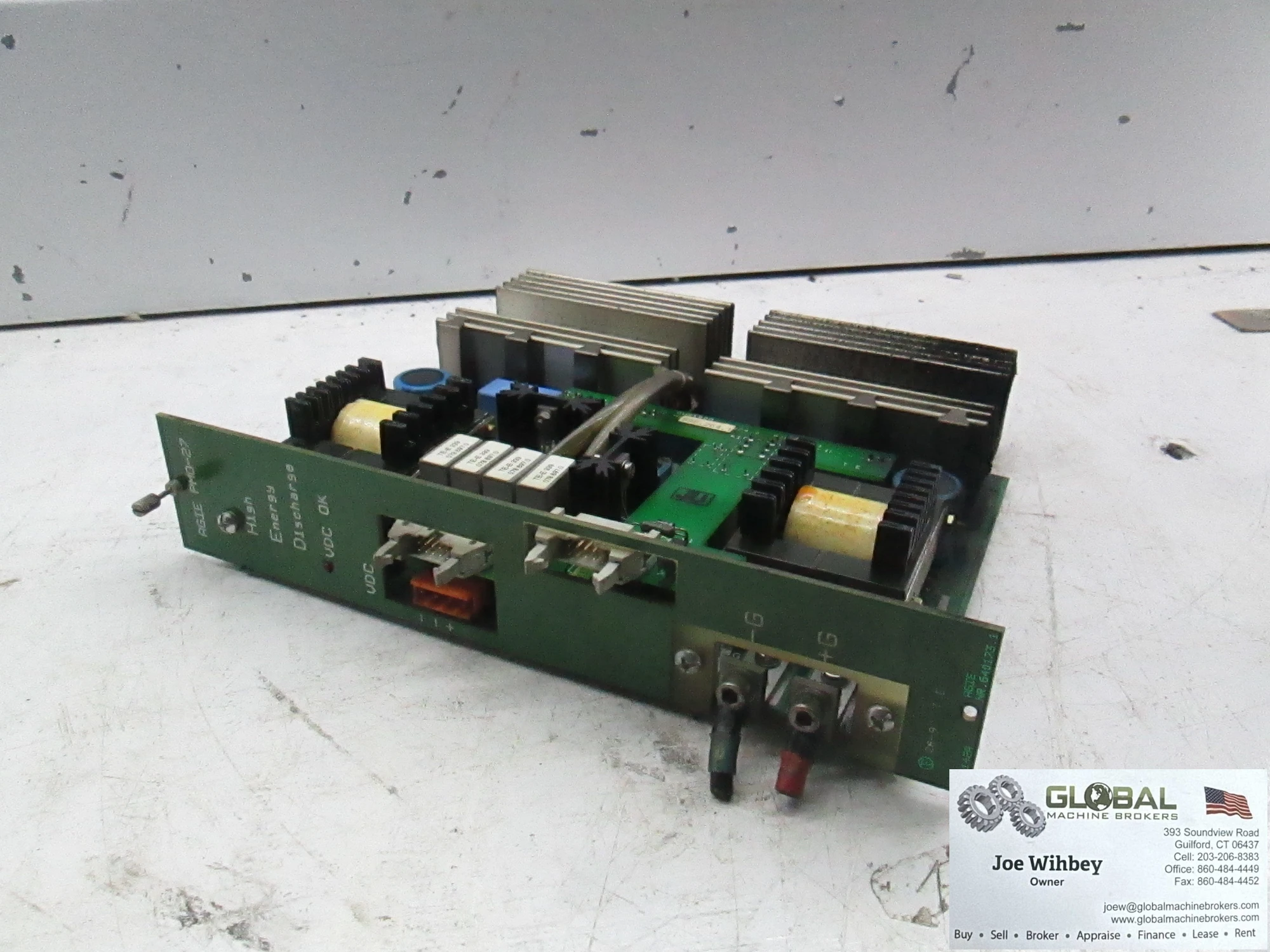 AGIE Control Module PMO-27A 626.272.9 + AUX100A 696.264.1