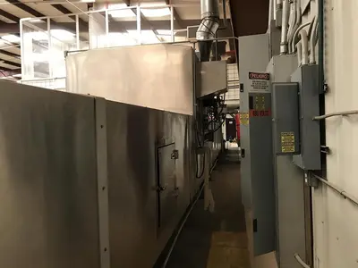 Used 2004 BAKER PERKINS 48" INDIRECT FIRED TUNNEL OVEN Continuous Ovens Texas US | Bakery Machinery and Engineering #1770306
