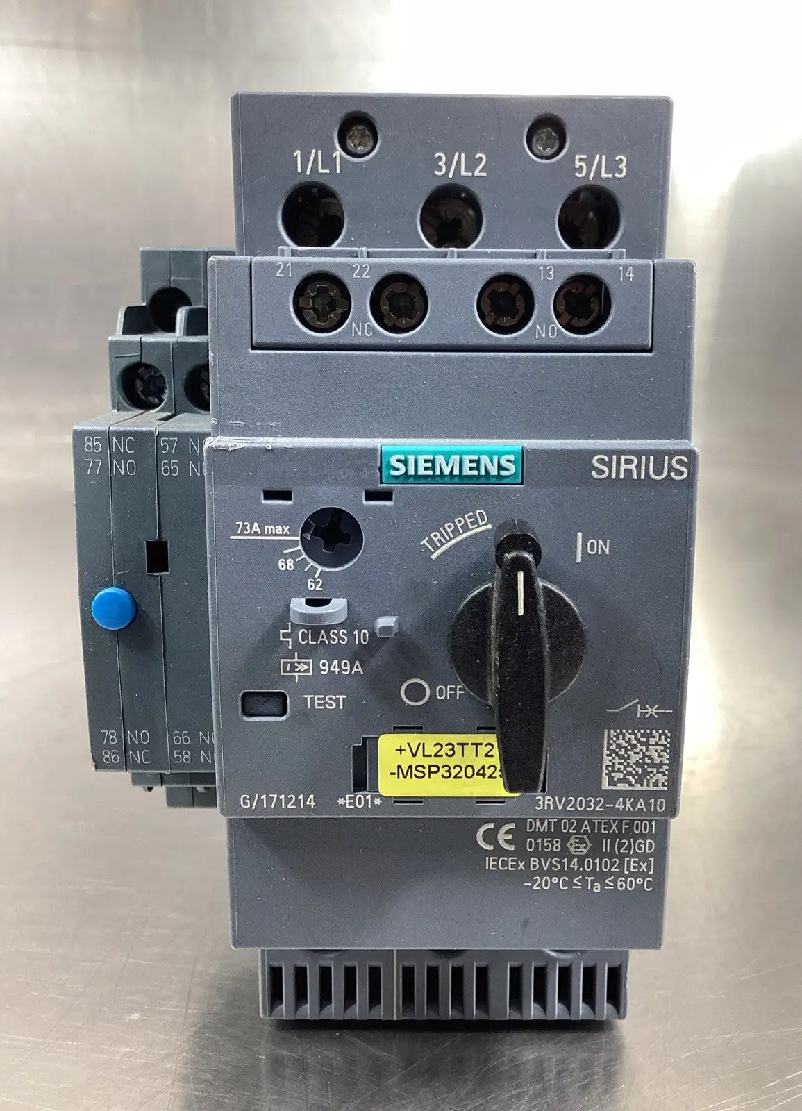 USED Siemens 3RV2032-4KA10