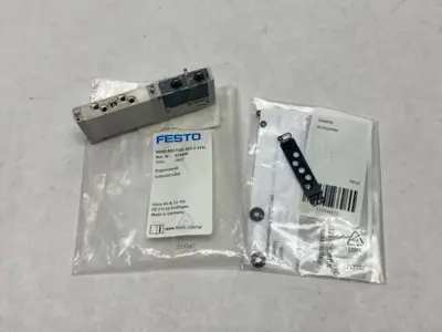 USED FESTO SOLENOID VALVE 2-WAY MONOSTABLE CLOSED