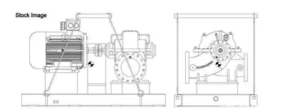 Unused Ruhrpumpen ZW 18×14×17(A) Split Case Pump | 8,000 GPM | 150 HP | Industrial High-Flow Pump