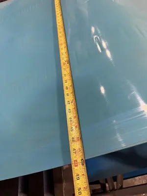 FOOD PROCESS AUTOMATION 48IN WIDE BELT INCLINE CONVEYOR WITH LOMA METAL DETECTOR